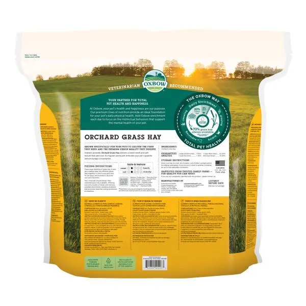 Oxbow Orchard Grass Hay 1.13kg