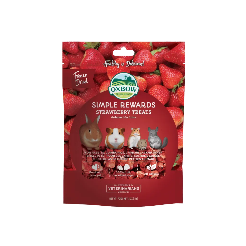 Oxbow Simple Rewards Strawberry Treats