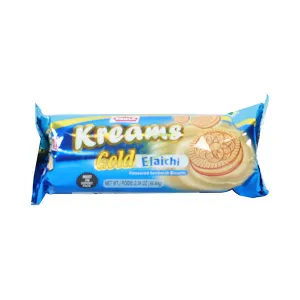 Parle Kreams Gold Elaichi Biscuits 80G