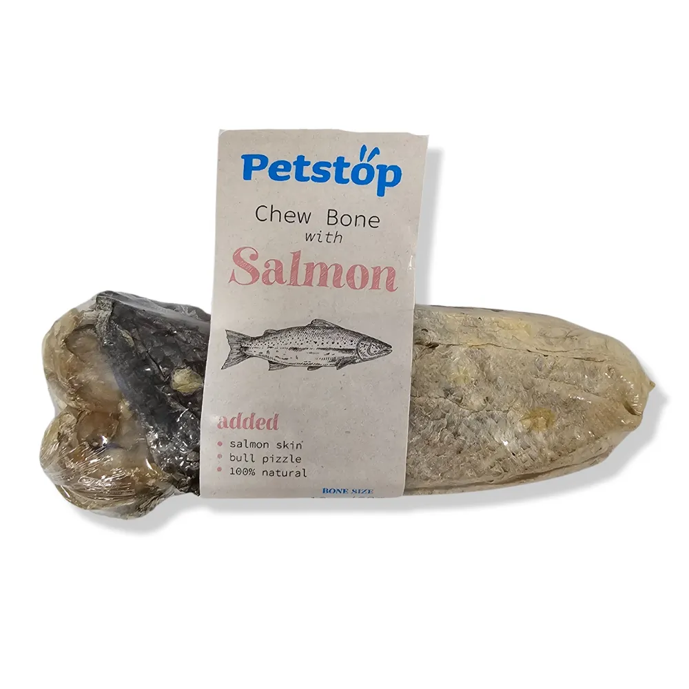 Petstop Chew Bone with Salmon