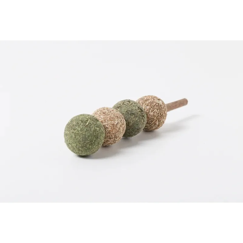 Pidan Natural Matatabi and Catnip Chew Toy – Cube & Catnip Kebab Designs