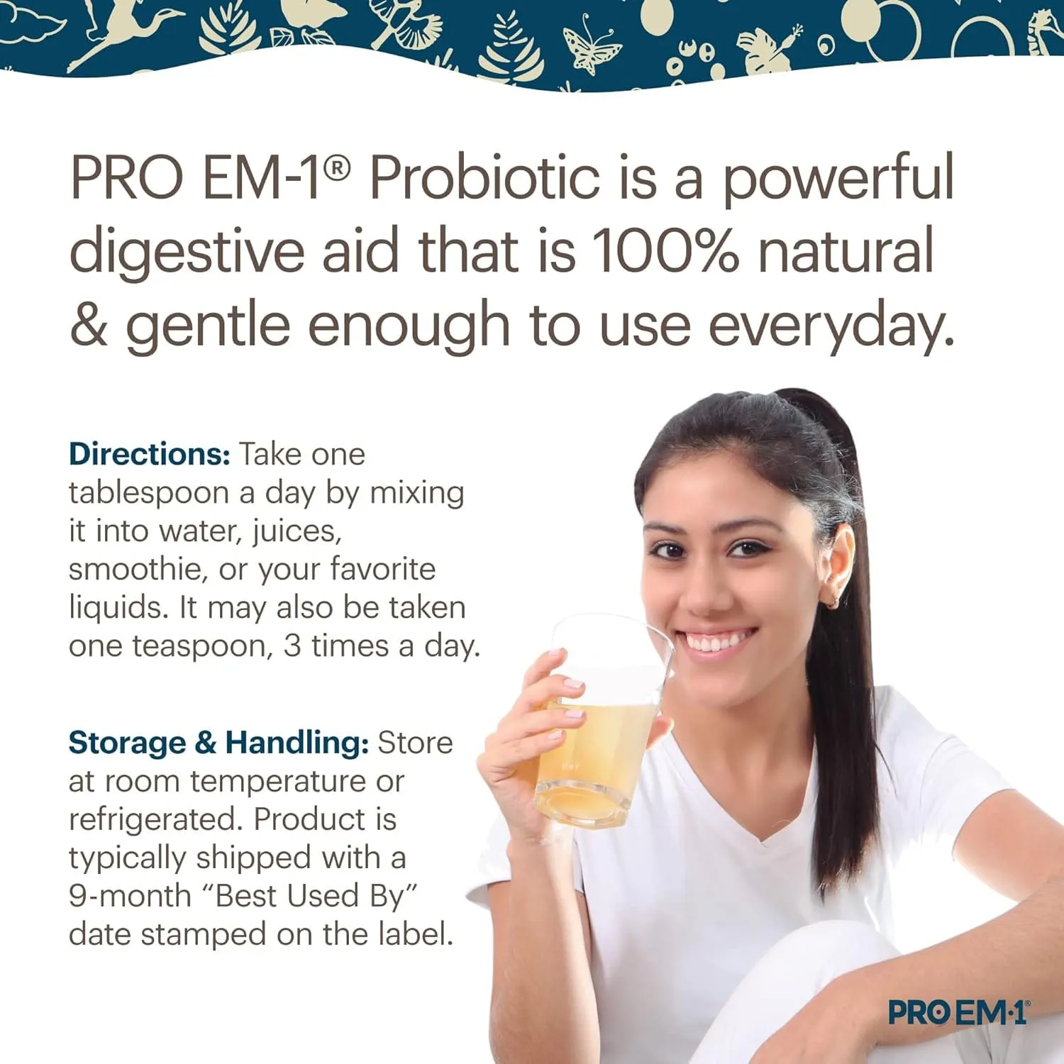 PRO EM-1 Liquid Probiotic Supplement