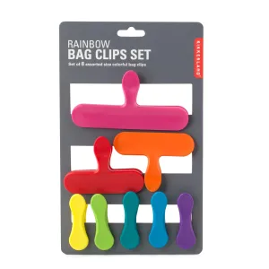 Rainbow Bag Clips Assortment