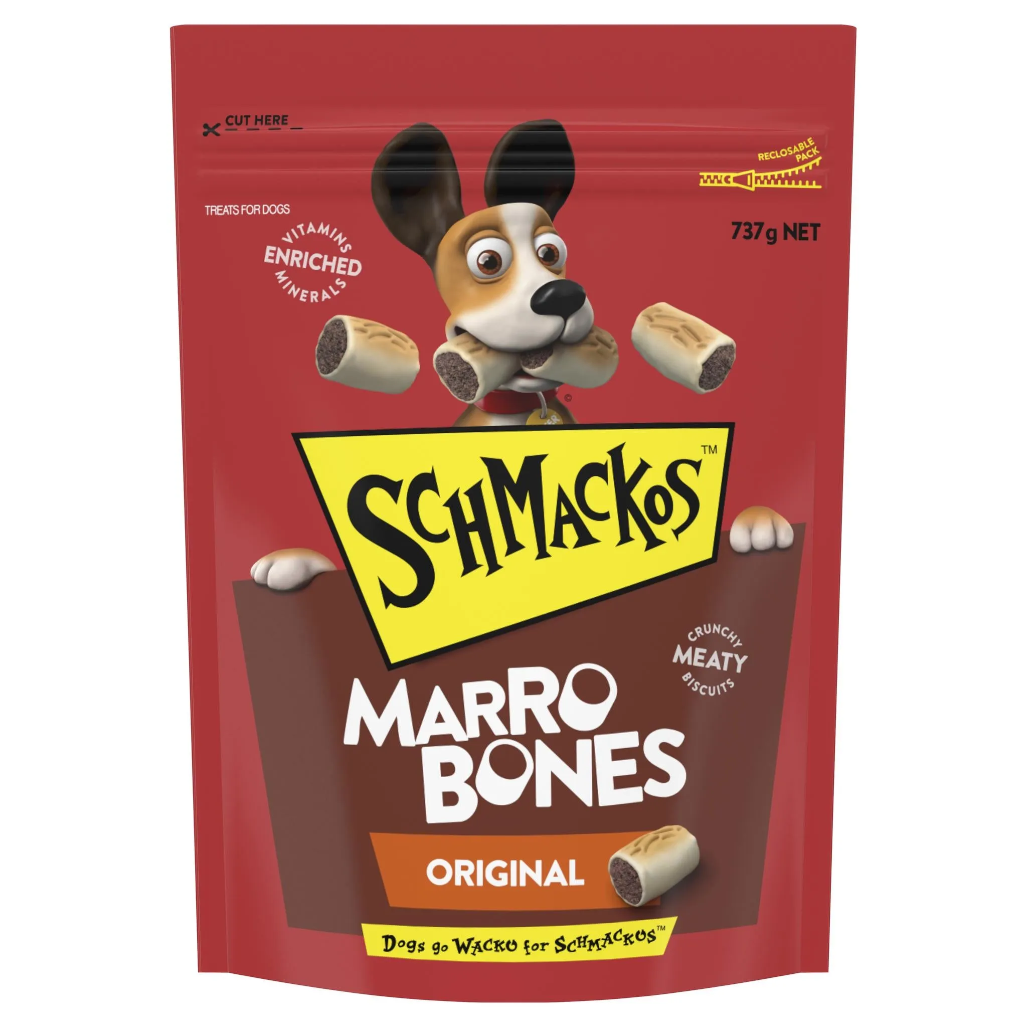 Schmackos Dog Treat Marrobones Original Dog Treat 737g