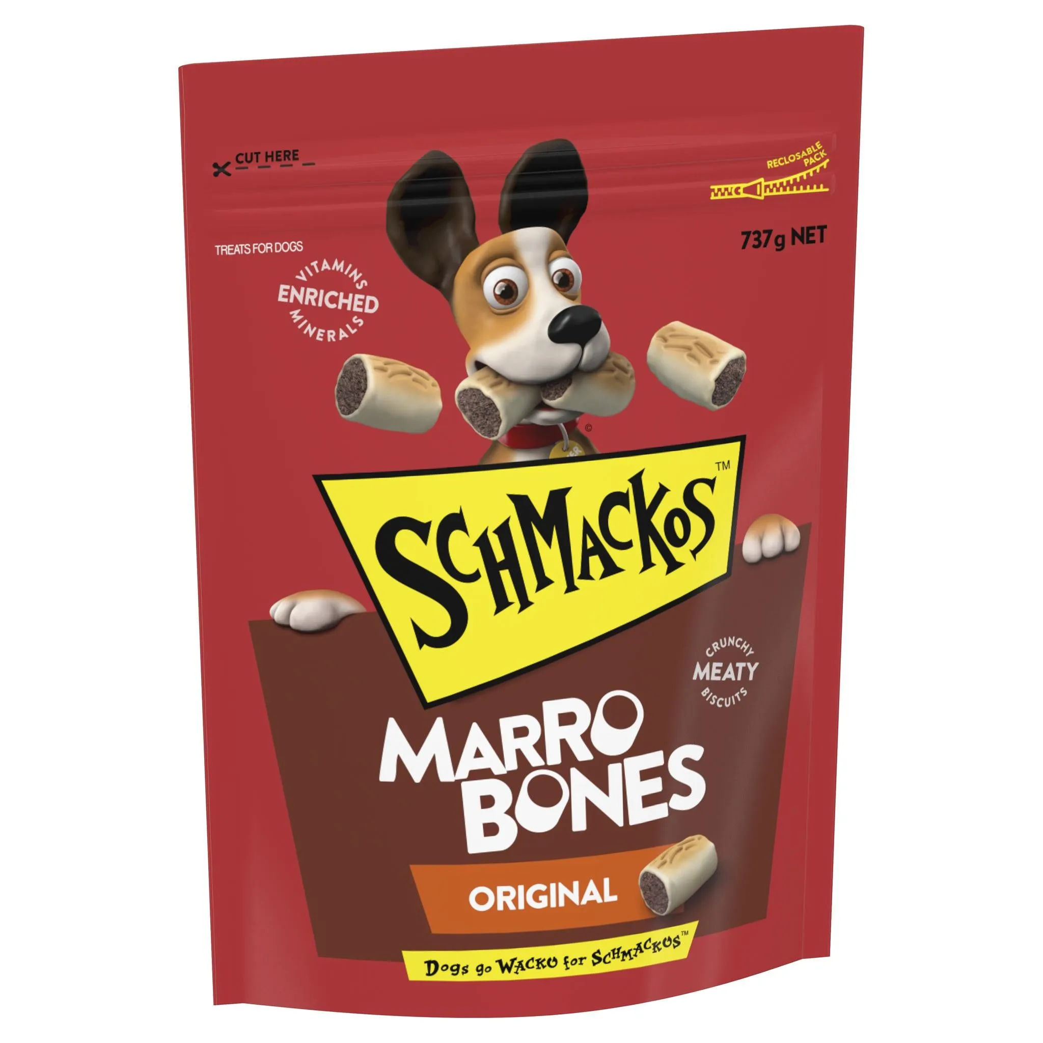 Schmackos Dog Treat Marrobones Original Dog Treat 737g