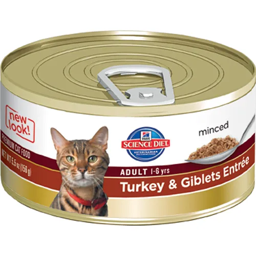 Science Diet Feline Adult Canned Food; Available in various flavours