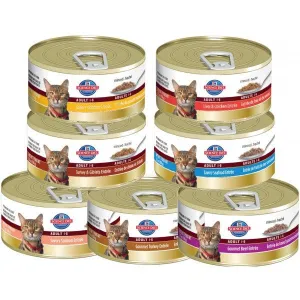 Science Diet Feline Adult Canned Food; Available in various flavours