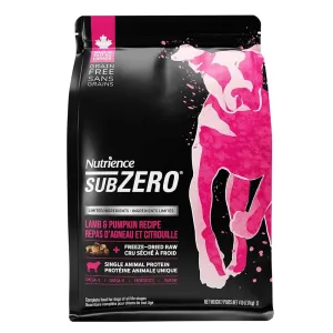 SubZero - L.I.D Kibble with Freeze Dried Raw Cubes  Lamb & Pumpkin for Dogs