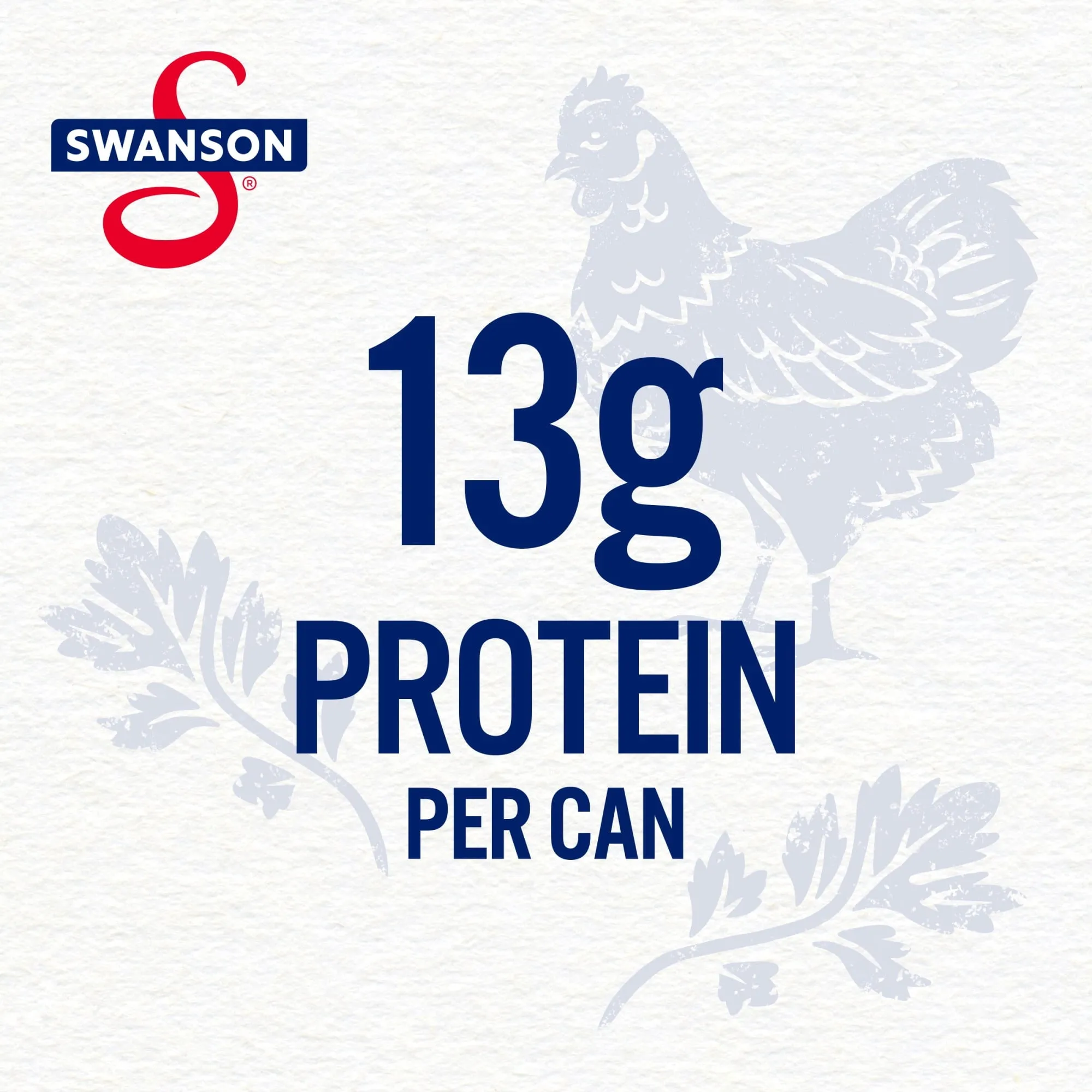 Swanson Canned Chicken and Dumplings with White and Dark Chicken Meat, 10.5 oz Can