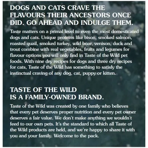 Taste of the Wild Southwest Canyon Grain Free All Breeds & Life Stage Dry Dog Food 12.2kg