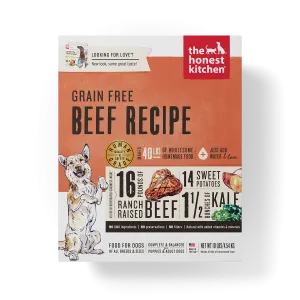 The Honest Kitchen Dehydrated Grain Free Beef