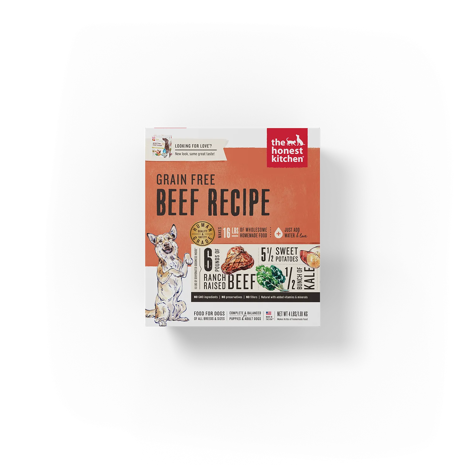 The Honest Kitchen Dehydrated Grain Free Beef