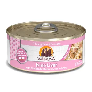 Weruva Chicken & Chicken Liver Nine Liver Canned Cat Food