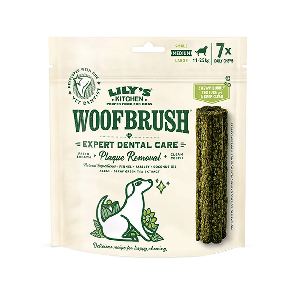 Woofbrush Dental Chew Dog Treats