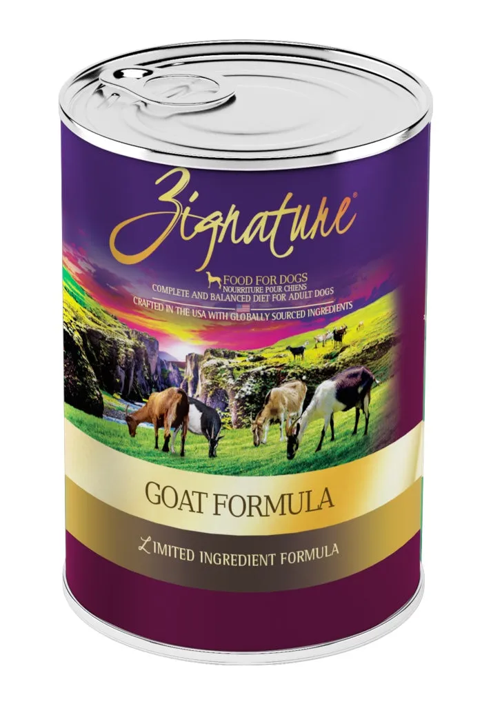 Zignature Grain Free Goat Can 13oz