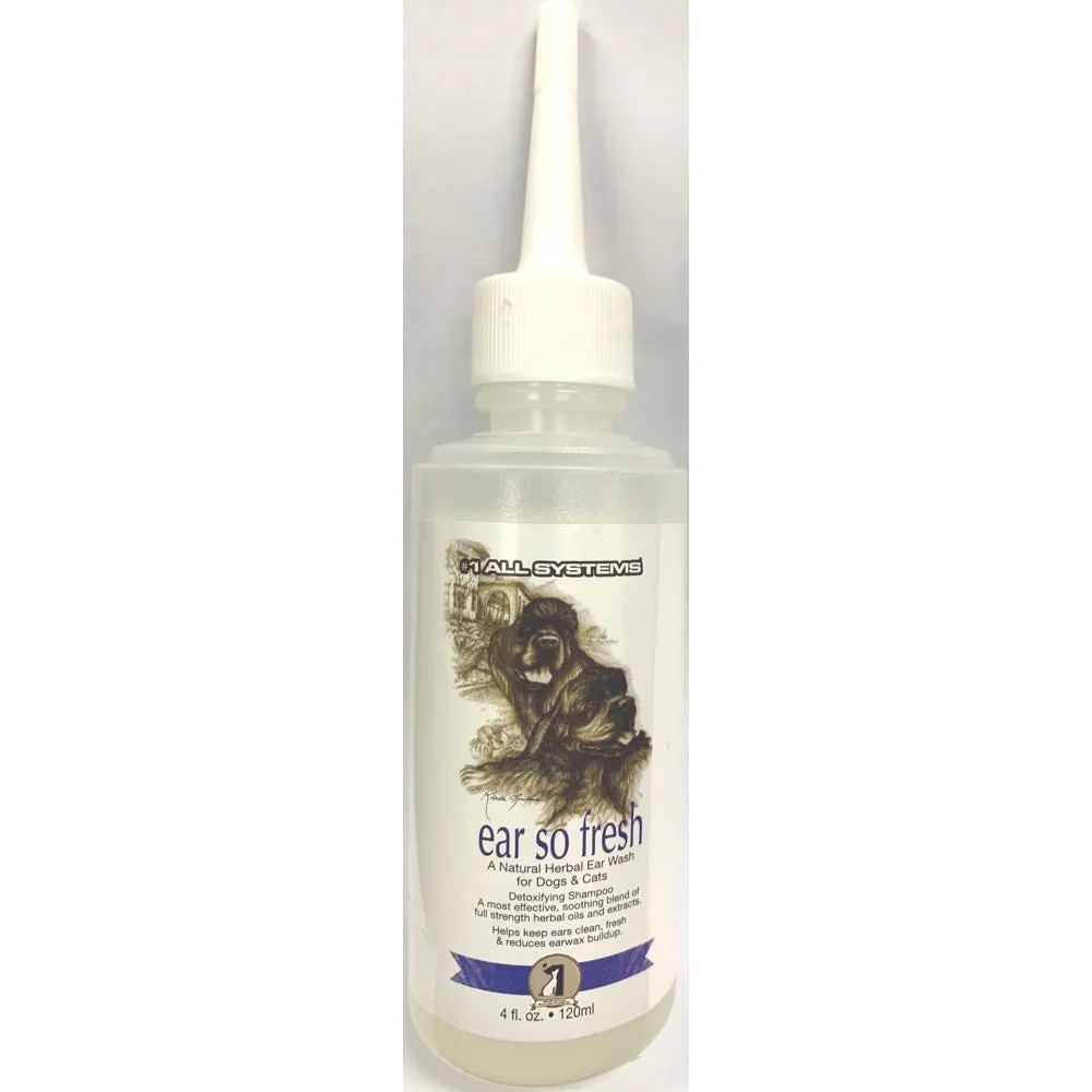 ZZZ #1 All Systems Ear So Fresh Pet Ear Cleaning Solution